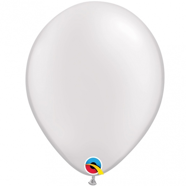 Pearl White Balloons Pack of 6