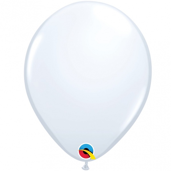 White Balloons Pack of 6