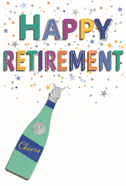 Cheers Retirement Card