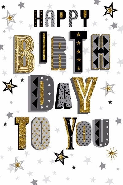 Happy Birthday To You Birthday Card