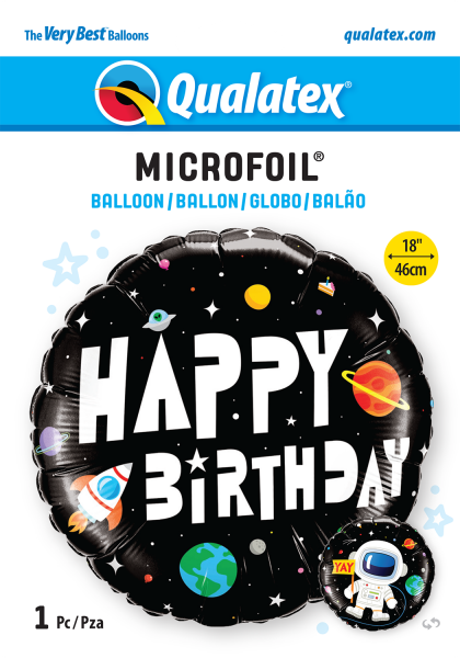 Astronaut 18'' Foil Birthday Balloon