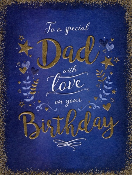 A Special Dad Birthday Card