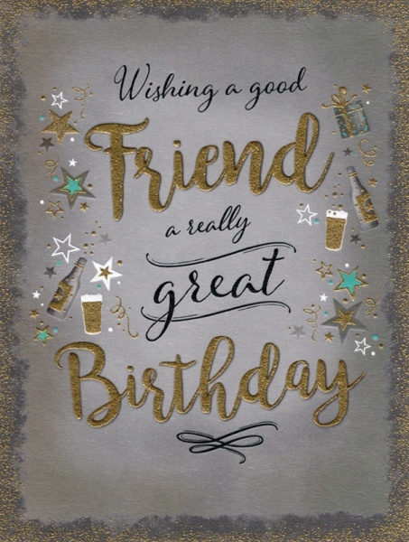 Beers Friend Birthday Card