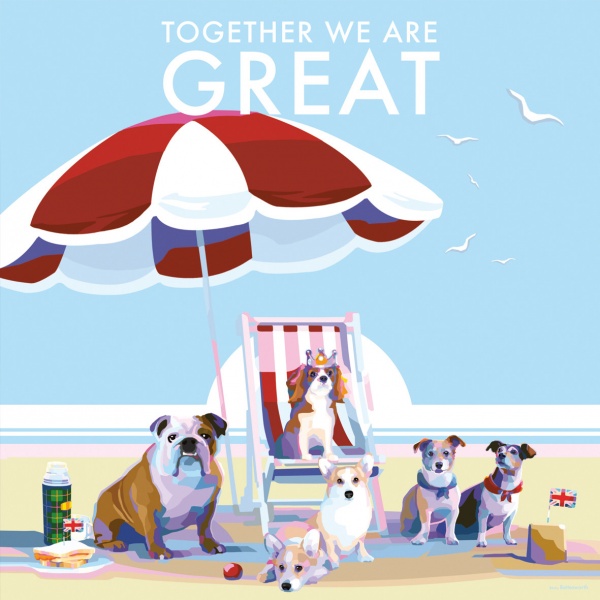 Together We Are Great Greeting Card
