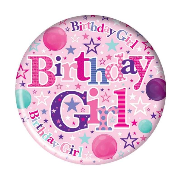 Birthday Girl Birthday Badge