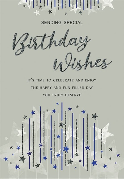 Stars & Stripes Birthday Card