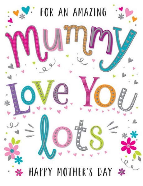 For An Amazing Mummy Mother's Day Card