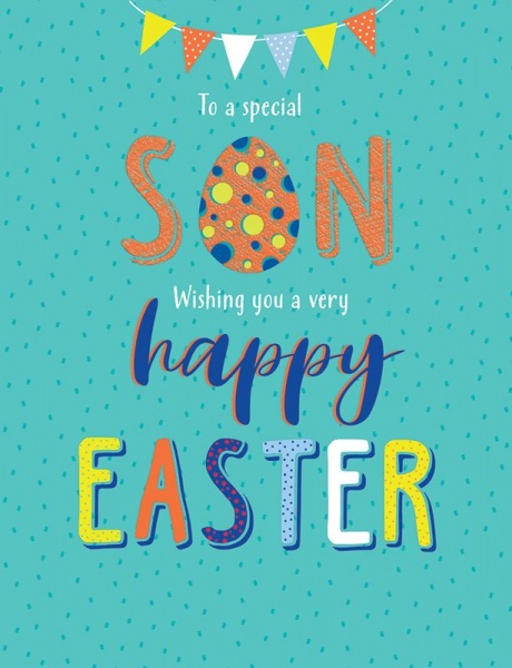 Egg Son Easter Card