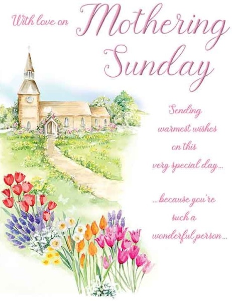 Church Mothering Sunday Card