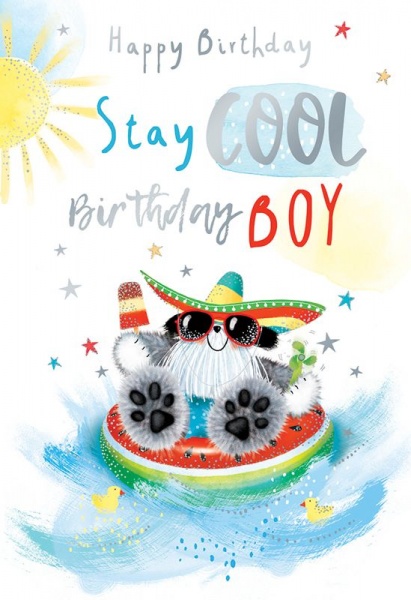 Stay Cool Birthday Card