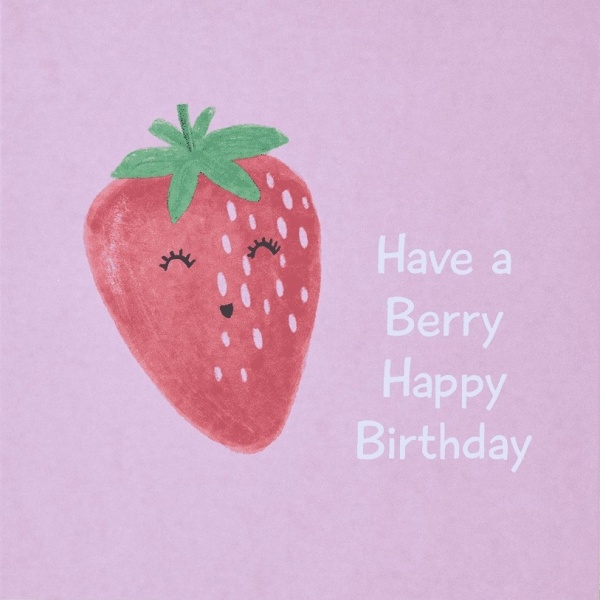 A Berry Happy Birthday Birthday Card