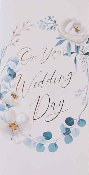 On Your Wedding Day Money Wallet Card