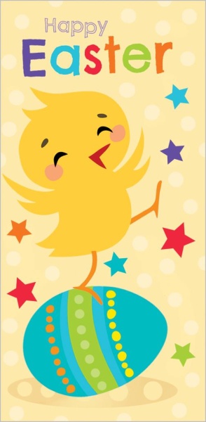 Easter Chicks Easter Cards Pack Of 8