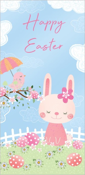 Owl & Rabbit Easter Cards Pack Of 8