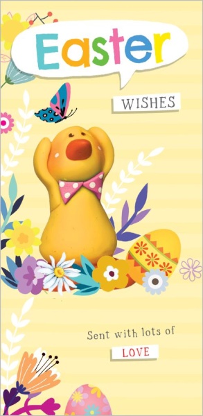 Easter Wishes Easter Cards Pack Of 8