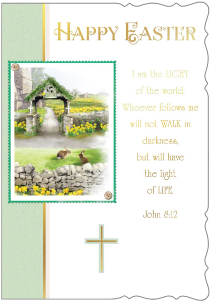 Church Gate Easter Card