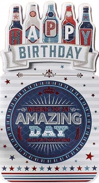 An Amazing Day Birthday Card