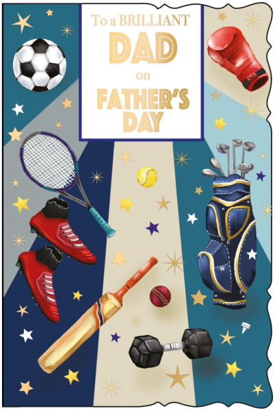 Sports Dad Father's Day Card