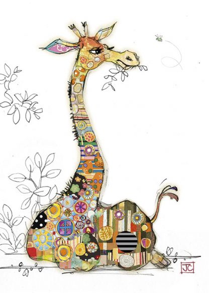 Gerry Giraffe Greeting Card