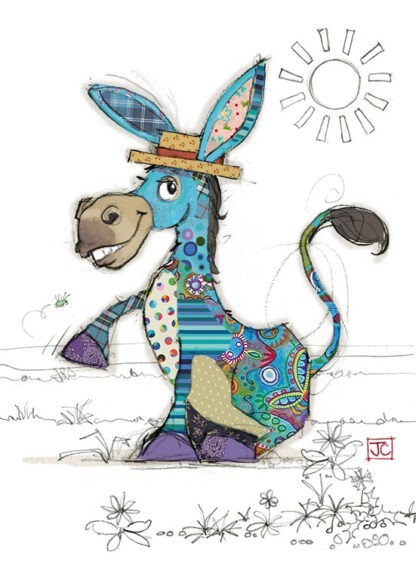 Diego Donkey Greeting Card