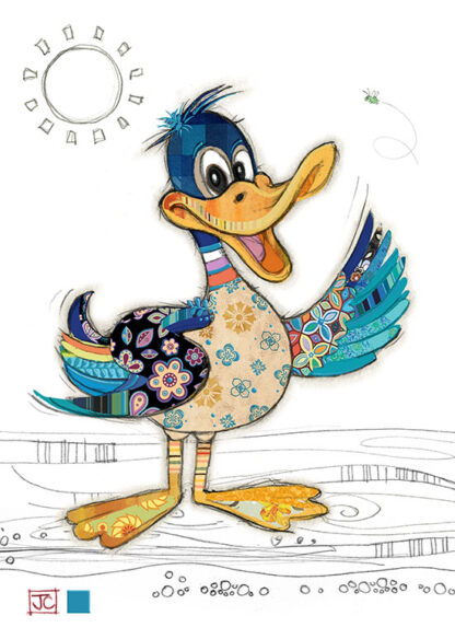 Dougie Duck Greeting Card
