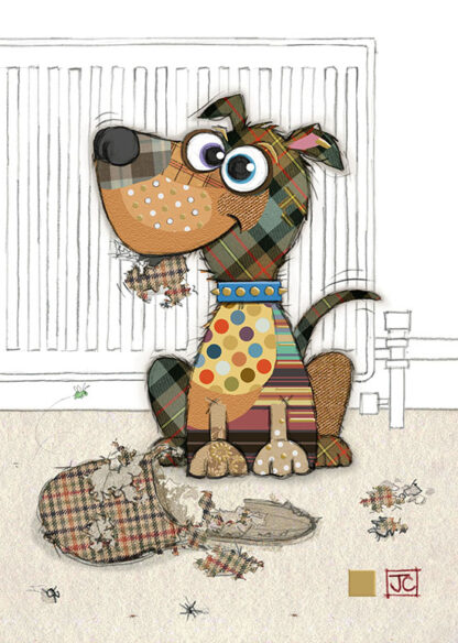 Patches Puppy Greeting Card