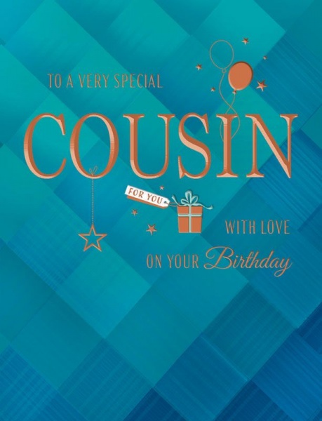 Very Special Cousin Birthday Card