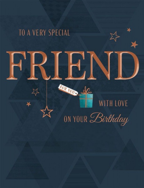 For You Friend Birthday Card