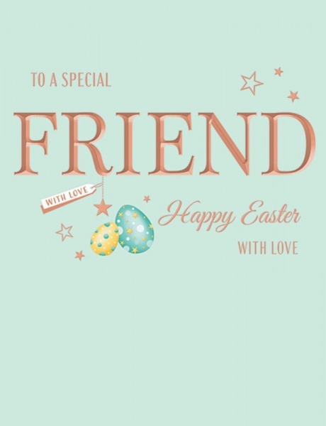 Happy Easter Friend Easter Card