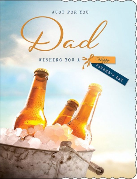 Cold Beers Dad Father's Day Card