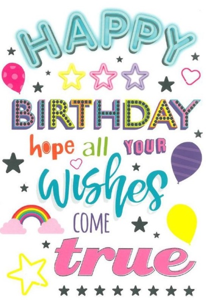 Hope All Your Wishes Come True Birthday Card