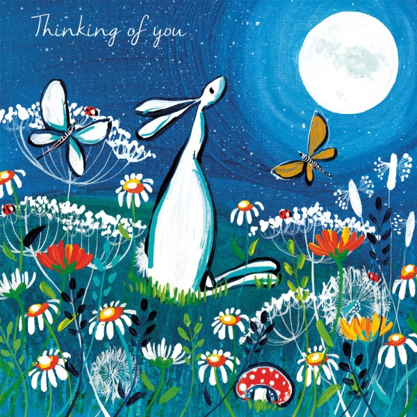 Moon-Gazing Thinking Of You Card