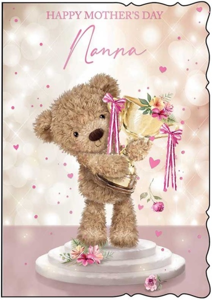 Champion Nanna Mother's Day Card