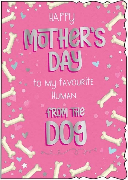 My Favourite Human Mother's Day Card