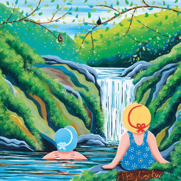 Water Babes Greeting Card