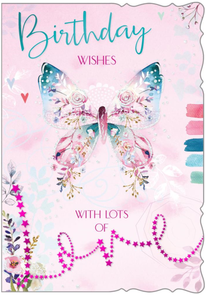 Butterfly Birthday Card