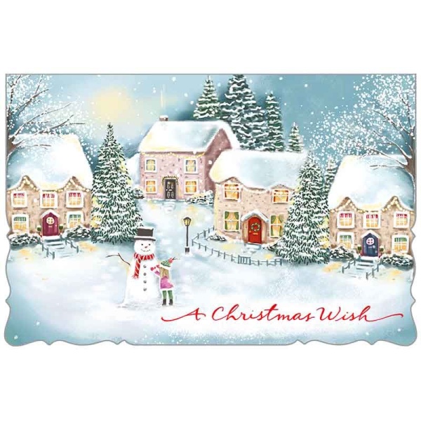 Frosty The Snowman Christmas Cards Pack Of 12