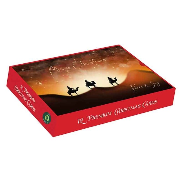 Follow That Star Christmas Cards Pack Of 12