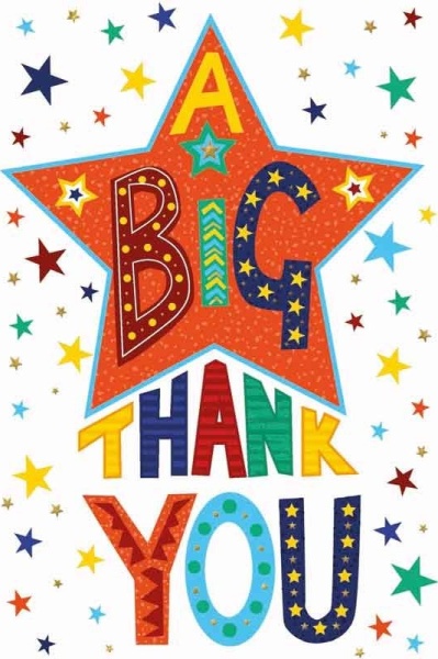 A Big Thank You Thank You Card