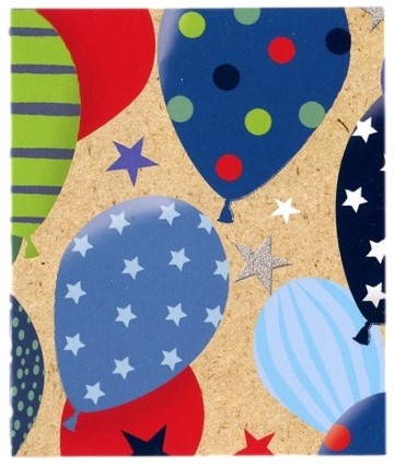 Balloons & Stars Gift Tag