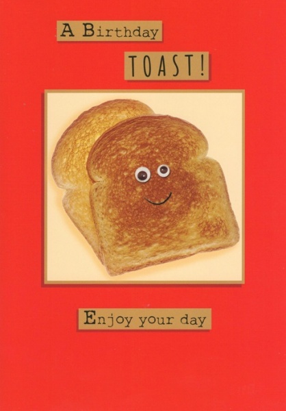 A Birthday Toast Birthday Card