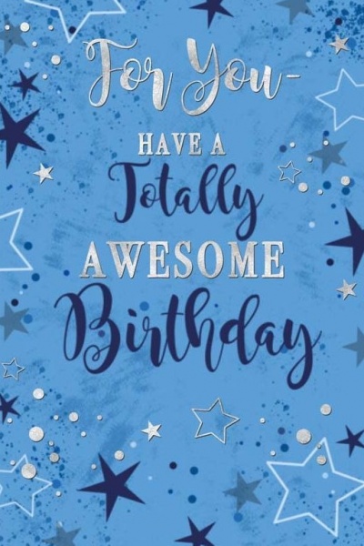 Totally Awesome Birthday Card