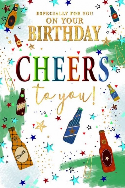 Cheers To You Birthday Card
