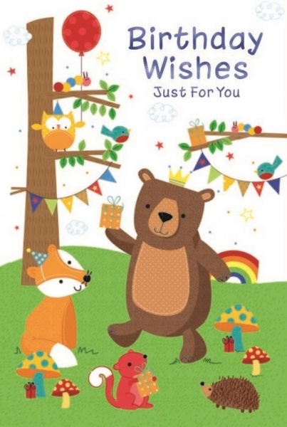 Birthday Bear Birthday Card