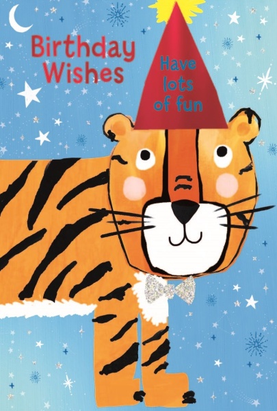 Birthday Tiger Birthday Card