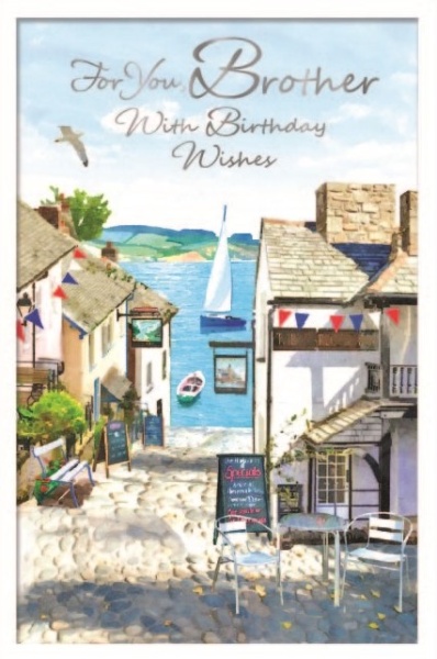 Coastal Pubs Brother Birthday Card