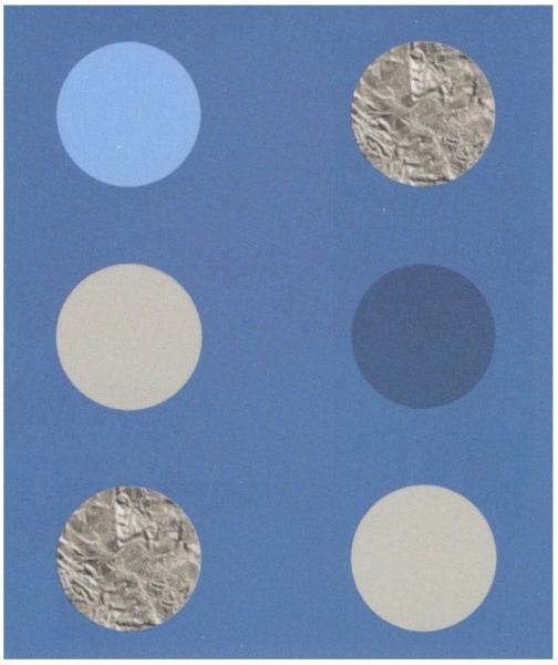 Blue Spots Gift Tag