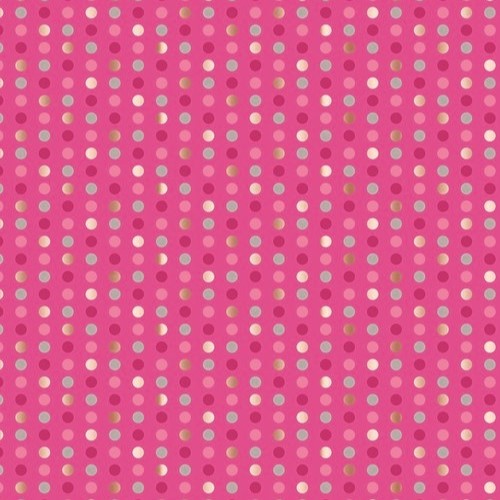 Pink Spots Gift Wrap Sheet