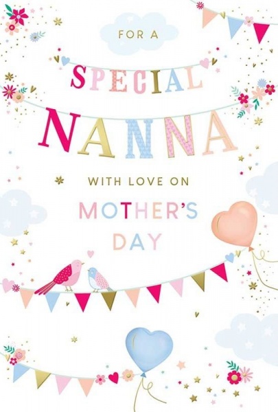 A Special Nanna Mother's Day Card