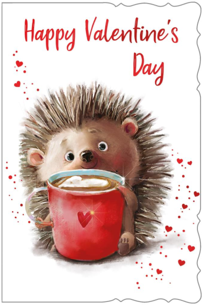 Hot Chocolate Valentine's Day Card